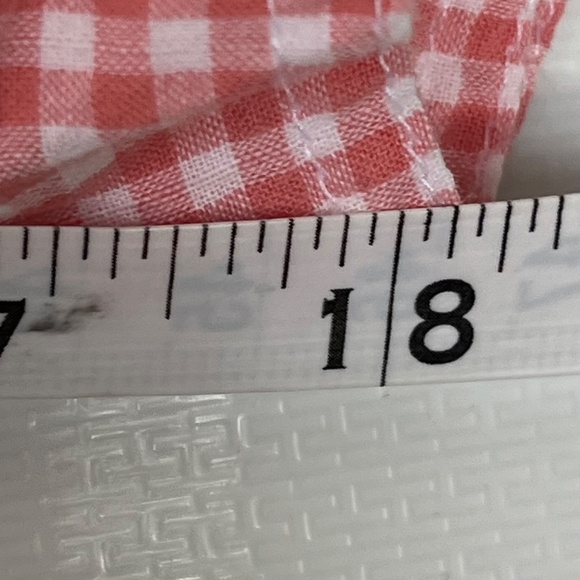 Eddie Bauer Classic Fit Vintage Women's Pink Check Button Down Top Blouse, Small - Picture 11 of 11